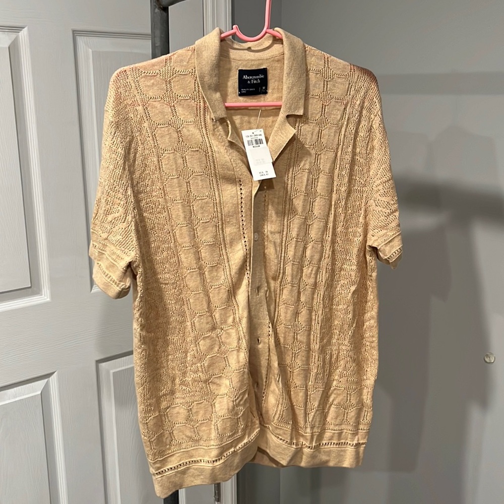 Abercrombie and Fitch, short sleeve button down